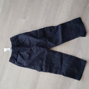 Cargo Pants Boys Size 5 Navy Blue